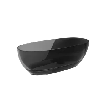 Vana Besco Mexa 170x78 volně stojící pryskyřicová vana, Carbon Grey, WAM-170-CGC