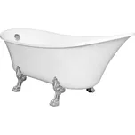Kerra Antica 165 retro volně stojící akrylátová vana, volba barvy nožiček, ANT170