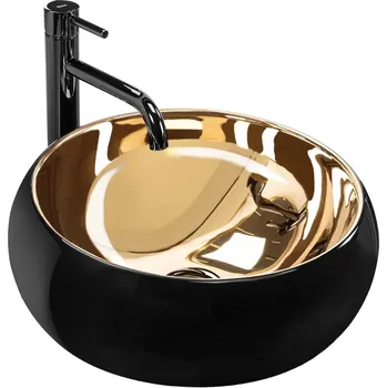 Rea Luna 40 umyvadlo na desku, lesk, REA-U3306