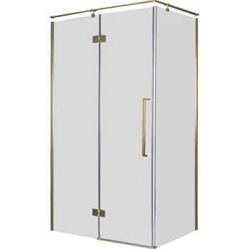 Aplomo Fresh Line obdélníkový sprchový kout, gold Orientace: Levá, Rozměr koutu: 100x80cm, BK248T08_10ZL