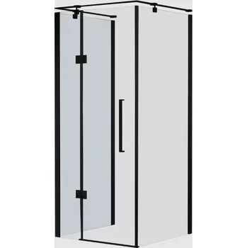 Aplomo Creative 90x100, 100x100, 120x100 sprchový kout, black Orientace: Levá, Rozměr koutu: 120x100cm, BKP248T10_12KL