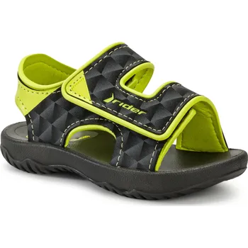 Chlapecké sandály Dětské sandály RIDER Basic Sandal V Baby black/neon yellow velikost 22-23 EU