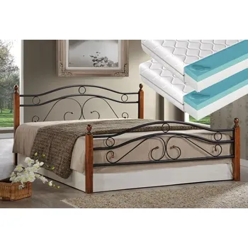 Ložnice Casarredo Postel 180x200 cm FLORA + 2 ks matrace 90 cm FUTURA 90