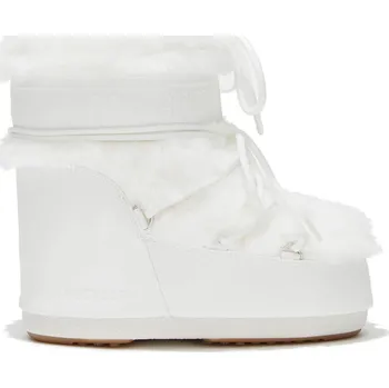 Dámské tenisky Dámské boty MOON BOOT Icon Low Faux Fur bílá Velikost: 39/41