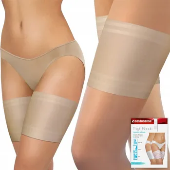 Dámské spodní prádlo Páska proti oděrkám Sesto Senso M béžová polyamidová se silikonem
