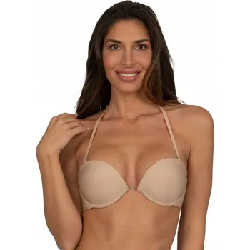 Dámské spodní prádlo Push-up podprsenka Wonderbra WB009243 béžová 80D