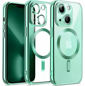 Pouzdro na mobilní telefon Zadní Kryt Smart-Tel pro Apple iPhone 13 zelená