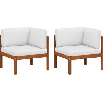 Zahradní židle VidaXL dřevěná béžová