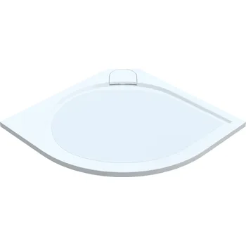 Sprchová vanička Vayer Virgo čtvrtkruhová sprchová vanička, litý mramor Rozměr vaničky: 100x100cm, VAY-VI100