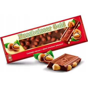 Čokoláda Nussbeisser Čokoláda s ořechy 220 g