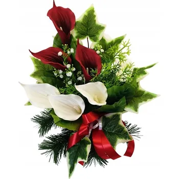 umělá květina Kytice do vázy SEZONA umělé květy 45 cm na hrob