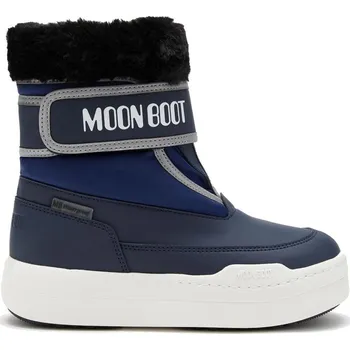 Dívčí tenisky Dětská zimní obuv MOON BOOT Jr Park Strap modrá Velikost: 33
