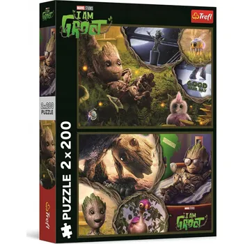 Puzzle Puzzle Trefl 400 dílků Já jsem Groot