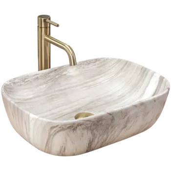 Rea Belinda 47 umyvadlo na desku, ash, REA-U3324