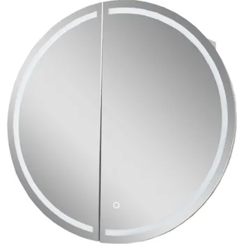 Zrcadlo Lavedo Kolo II 70 touch control zrcadlová skříňka do koupelny s LED podsvícením, KOLOII-70