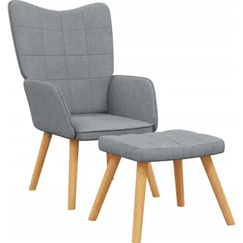 Křeslo Křeslo tradičního stylu VidaXL šedé