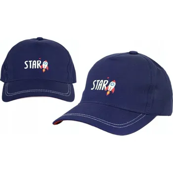 Kšiltovka KŠILTOVKA KŠILTOVKA PRO CHLAPCE YOCLUB RAKETA 46-50