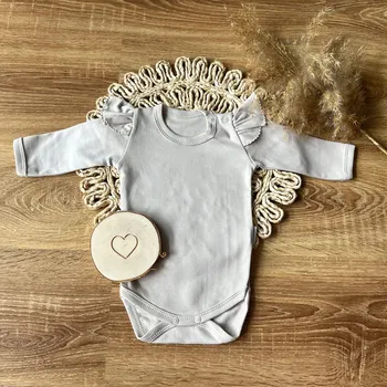 Kojenecký body Mamatti Body s dlouhým rukávem pro kojenecké, zapínání na rameni, velikost 86