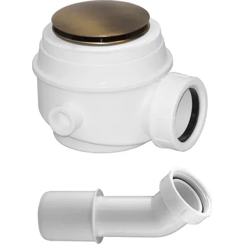 Aplomo Sifon clic-clac ke sprchové vaničce, bronz, WB01XBR