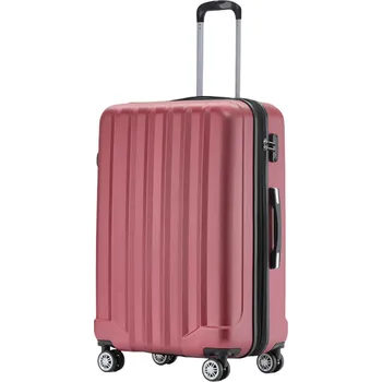 Velký rodinný cestovní kufr s TSA zámkem BEIBYE SKY Barva: Červená