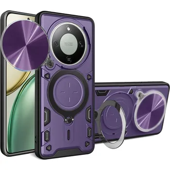 Pouzdro na mobilní telefon Techsuit CamGuard Pro Honor Magic8 Lite – fialová