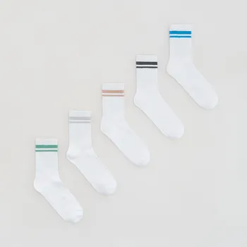 Reserved - Ponožky 5 ks - bílá - 325IR-00X - 325IR-00X-K34