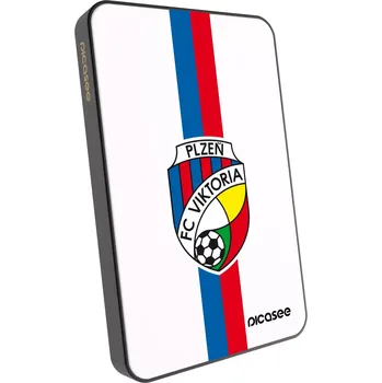 Powerbanka Picasee Powerbanka s MagSafe 5 000 mAh Šedá - FC Viktoria Plzeň H