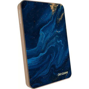 Powerbanka Picasee Powerbanka s MagSafe 5 000 mAh Zlatá - Blue