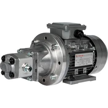 Čerpadlo Hydrolider Zubové hydraulické čerpadlo + 3-fázový motor 380V 2,2kW v setu se zvonkovou spojkou a zubovou spojkou, kapacita sady: 3,72L/min max. tlak: 25MPa