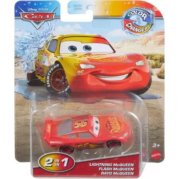 auto na autodráhu Disney Cars Color Changers Lightning Mcqueen