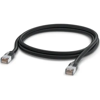 Síťový kabel Ubiquiti UACC-Cable-Patch-Outdoor-2M-BK, Venkovní UniFi patch kabel, 2m, Cat5e, černý