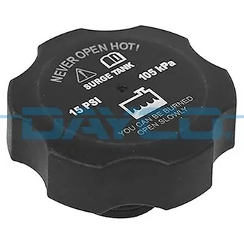 Chladič motoru Uzavírací víčko, chladič DAYCO DRC070