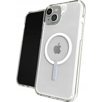Pouzdro na mobilní telefon Zadní Kryt Zagg pro Apple iPhone 15 Plus bezbarvý