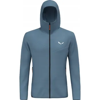 Pánská mikina Mikina fleecová mikina Salewa Puez Waffle Hyb PL HD Jacket - java blue S