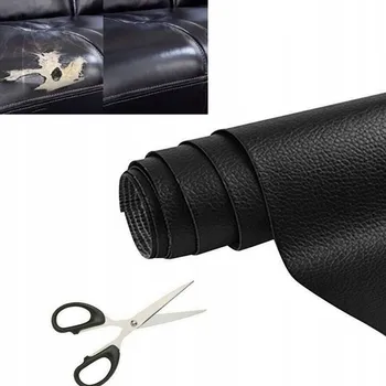 Koženka (Skaj) 10 g/m2, šíře 50 cm, černá