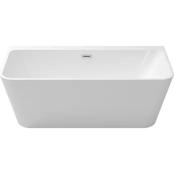 Besco Varya 170x80 volně stojící akrylátová vana, bílá, WAS-170