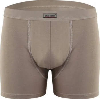 Pánské spodní prádlo Sesto Senso Pánské bavlněné boxerky béžové XXL