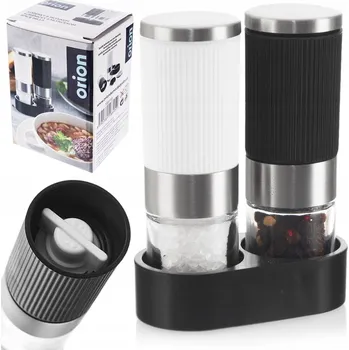 Kuchyňský mlýnek Ruční mlýnek Orion sklo bílý, černý, šedý