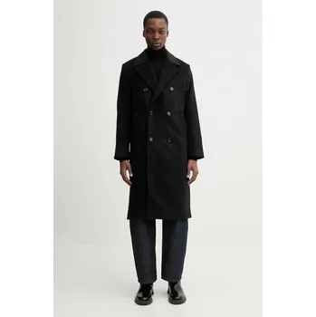 Dámský kabát Kabát s příměsí vlny Abercrombie & Fitch KI132.5187.900 černá 99X, vel. XXL