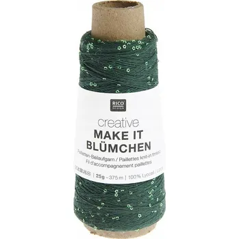 Nit Nit s flitry Rico Design Creative Make It Blümchen 017 břečťan