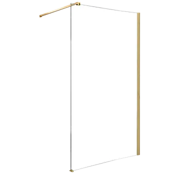 Rea Aero Walk In sprchový kout, gold brush Rozměr Walk In: 100cm, REA-K4701