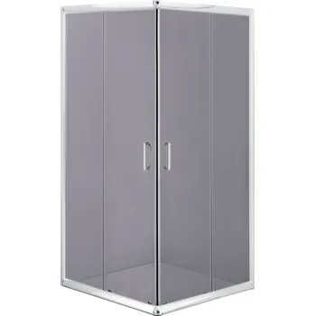 Aplomo Funkia čtvercový sprchový kout, grafit Rozměr koutu: 80x80cm, KYC_442K