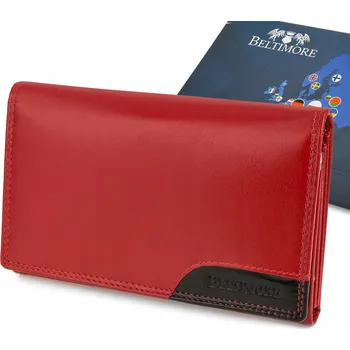 Beltimore dámská peněženka z pravé kůže červená