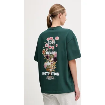 Pánské oblečení Bavlněné tričko EA7 Emporio Armani AF16720.7X000141 zelená 79X, vel. M