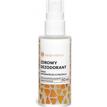 Natura Option, deodorant ve spreji Healthy pomeranč a pačuli, 50 ml