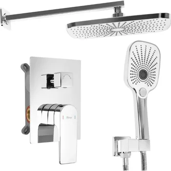 Sprchový set Rea Moby podomítkový sprchový set + iBox, chrom, REA-P2404