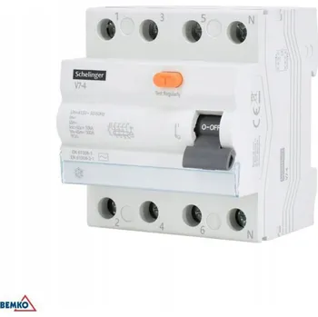 Proudový chránič SCHELINGER A03-V7-4-40-030 PROUDOVÝ CHRÁNIČ AC 4P 40A 30mA