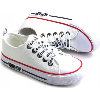 Chlapecké tenisky Big Star dětské tenisky bílé, velikost 18