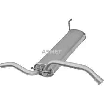 Výfukový systém Koncový tlumič výfuku ASMET 20.035