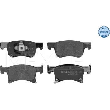 Brzdový systém Sada brzdových destiček, kotoučová brzda MEYLE 025 221 2318